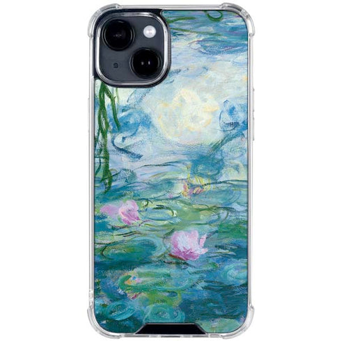 Waterlilies, 1916-19 by Monet iPhone 15 Clear Case